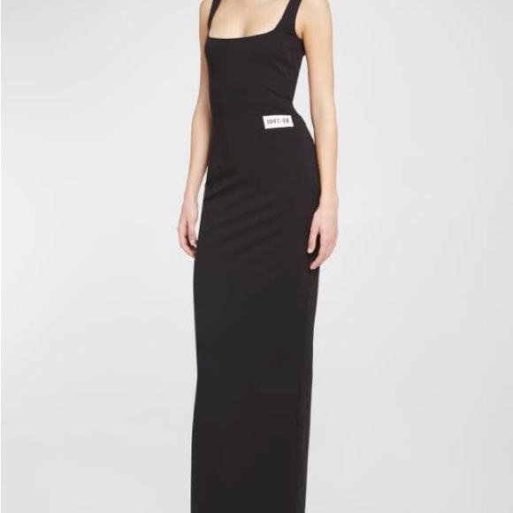 DOLCE & GABBANA x KIM LONG COLUMN DRESS | BLACK - Picture 2 of 16
